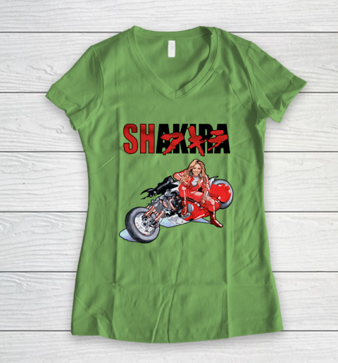 Shakira Akira Women's V-Neck T-Shirt 5