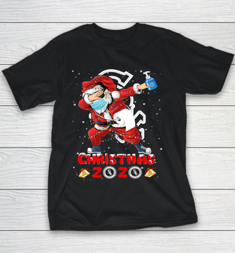Chicago White Sox Funny Santa Claus Dabbing Christmas 2020 MLB Youth T-Shirt