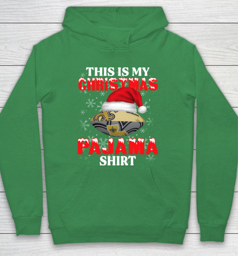 New Orleans Saints This Is My Christmas Pajama Shirt NFL Hoodie 5