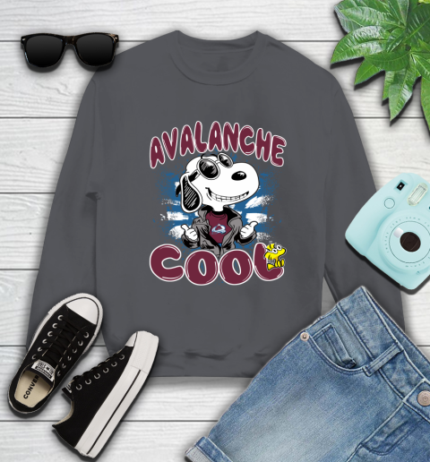NHL Hockey Colorado Avalanche Cool Snoopy Shirt Sweatshirt 6