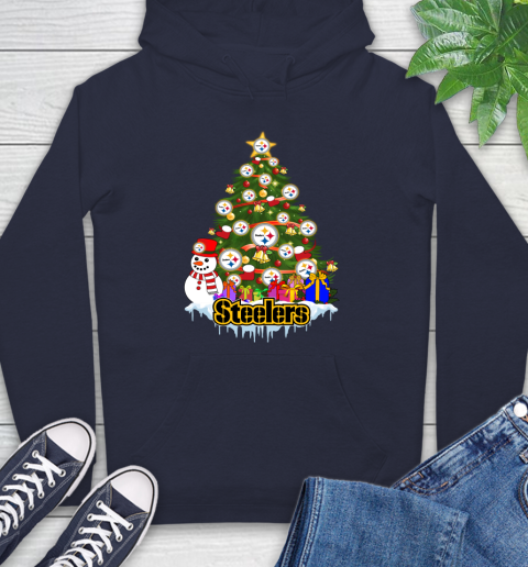 Pittsburgh Steelers Merry Christmas NFL Football Sports Hoodie 4