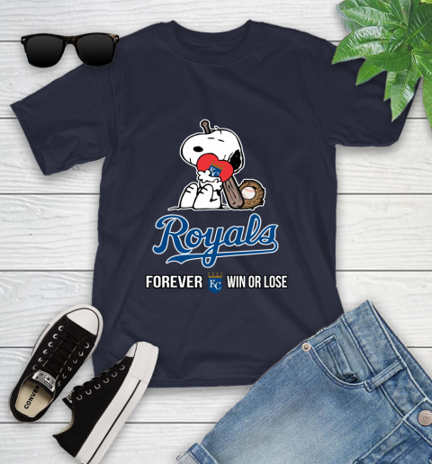 MLB The Peanuts Movie Snoopy Forever Win Or Lose Baseball Kansas City Royals 105