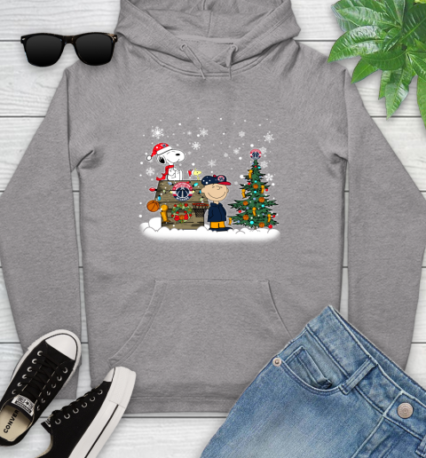 Washington Wizards NBA Basketball Christmas The Peanuts Movie Snoopy Championship Youth Hoodie 6