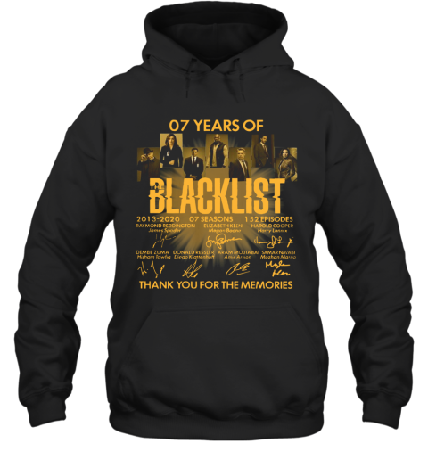 07 Years Of The Blacklist Hoodie
