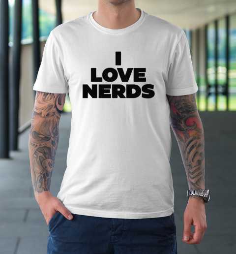 I love shop nerds t shirt