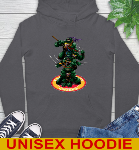 NFL Football Kansas City Chiefs Teenage Mutant Ninja Turtles Shirt Hoodie 7