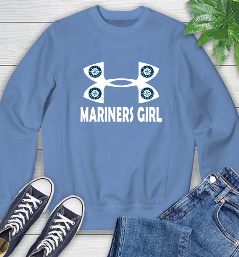 MLB Seattle Mariners Under Armour Baseball Sports Sweatshirt 11
