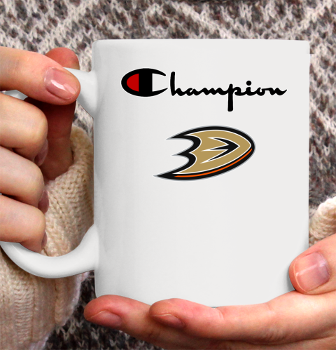 NHL Hockey Anaheim Ducks Champion Shirt Ceramic Mug 11oz