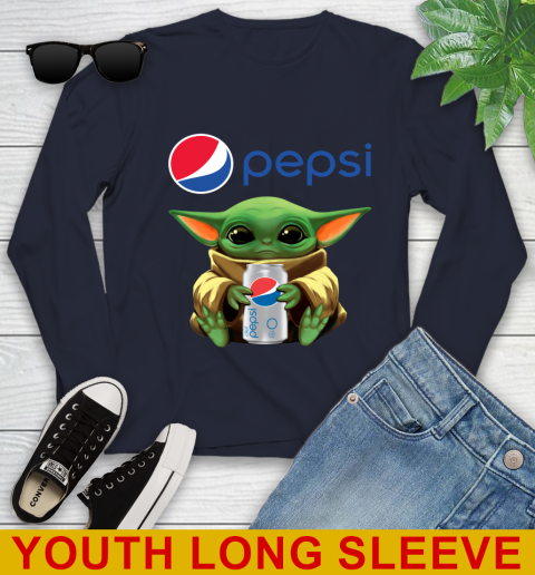 Star Wars Baby Yoda Hugs Diet Pepsi Soft Drink Shirt 124