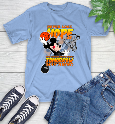 San Antonio Spurs NBA Basketball Mickey Disney Never Lose Hope T-Shirt 12