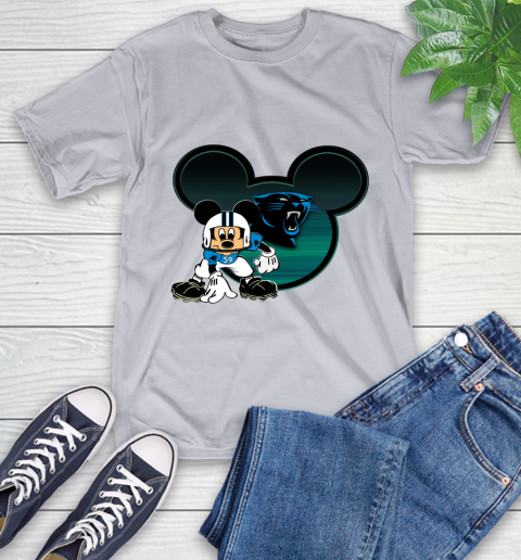 NFL Carolina Panthers Mickey Mouse Disney Football T Shirt T-Shirt 6