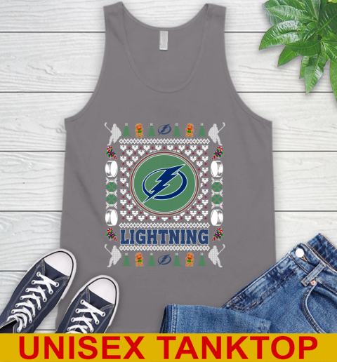 Tampa Bay Lightning Merry Christmas NHL Hockey Loyal Fan Tank Top 6