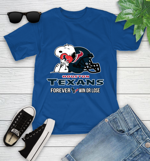 NFL The Peanuts Movie Snoopy Forever Win Or Lose Football Houston Texans 111