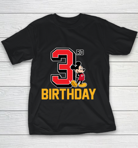 Disney Mickey Mouse My 3rd Birthday Youth T-Shirt