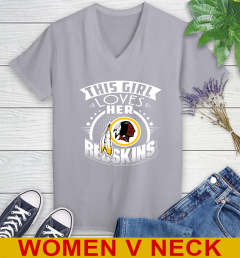 Washington Redskins NFL Football This Girl Loves Her Team 76