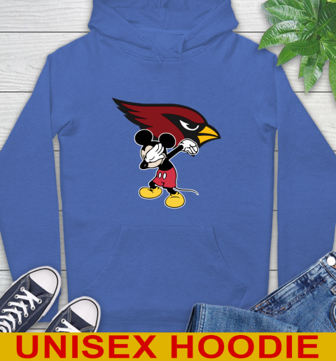 Arizona Cardinals NFL Football Dabbing Mickey Disney Sports Hoodie 9