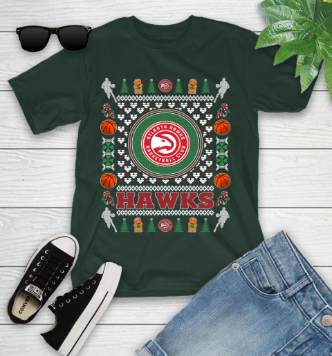 Atlanta Hawks Merry Christmas NBA Basketball Loyal Fan Ugly Shirt 104