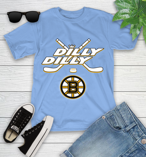 NHL Boston Bruins Dilly Dilly Hockey Sports Youth T-Shirt 11