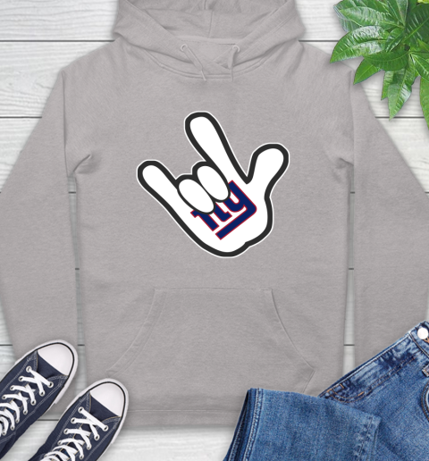 New York Giants NFL Football Mickey Rock Hand Disney Hoodie 12