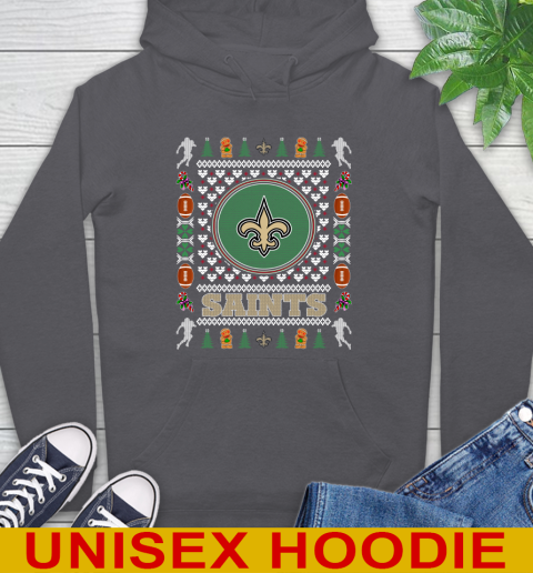New Orleans Saints Merry Christmas NFL Football Loyal Fan Hoodie 7