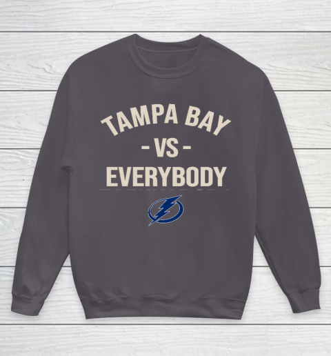 Tampa Bay Lightning Vs Everybody Youth Sweatshirt 5