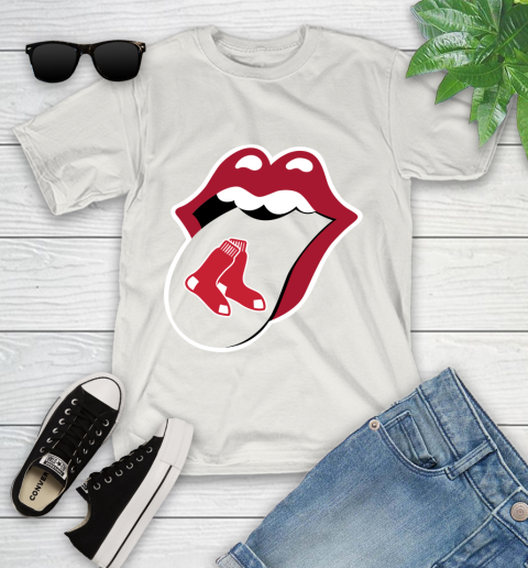 Boston Red Sox MLB Baseball Lips I Root For My Team Adoring Fan 114