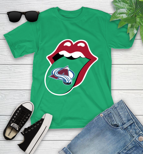Colorado Avalanche NHL Hockey Lips I Root For My Team Adoring Fan 108