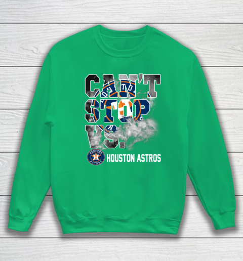 MLB Houston Astros Baseball Can't Stop Vs Houston Astros Sweatshirt 5