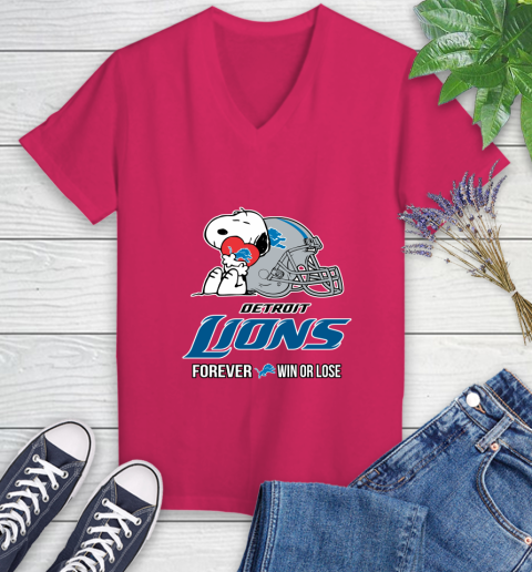 NFL The Peanuts Movie Snoopy Forever Win Or Lose Football Detroit Lions 85