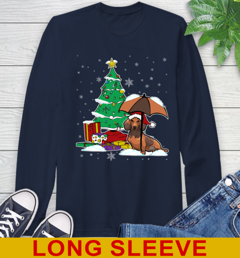 Dachshund Christmas Dog Lovers Shirts 198
