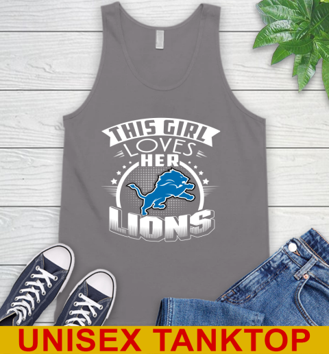 Detroit Lions NFL Football This Girl Loves Her Team 72