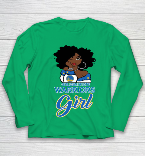 Golden State Warriors Girl NBA Youth Long Sleeve 6