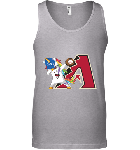 Hip Hop Dabbing Unicorn Flippin Love Arizona Diamondbacks Tank Top