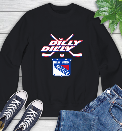 NHL New York Rangers Dilly Dilly Hockey Sports Sweatshirt 2