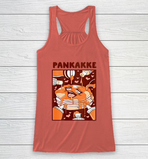 Pankakke Food Funny Cake Cupkakke Racerback Tank 2