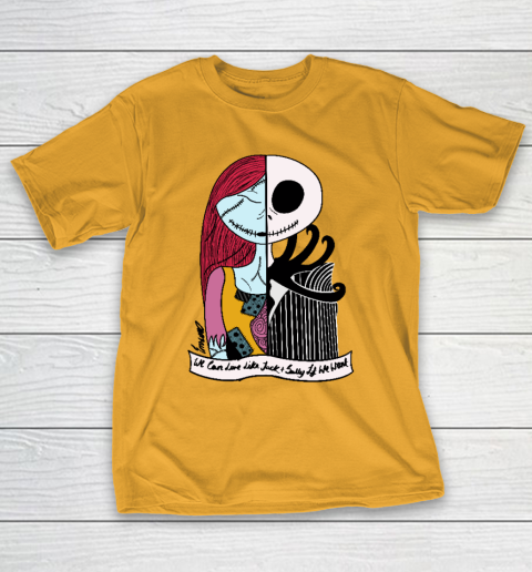 Jack and Sally  Blink 182 I Miss You T-Shirt 2