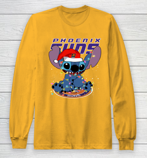 Phoenix Suns NBA noel stitch Basketball Christmas Long Sleeve T-Shirt 2