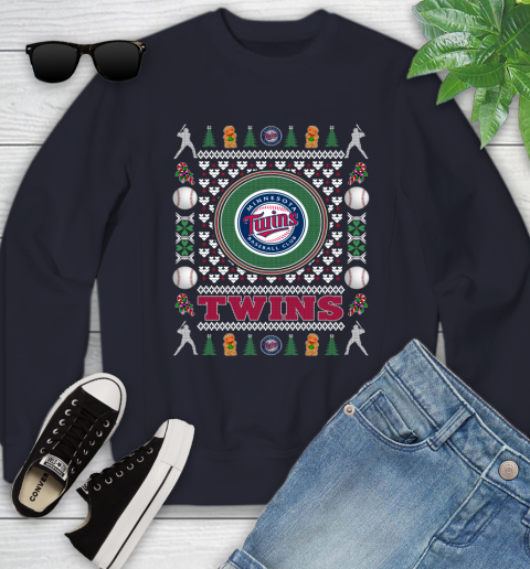Minnesota Twins Merry Christmas MLB Baseball Loyal Fan Ugly Shirt 116