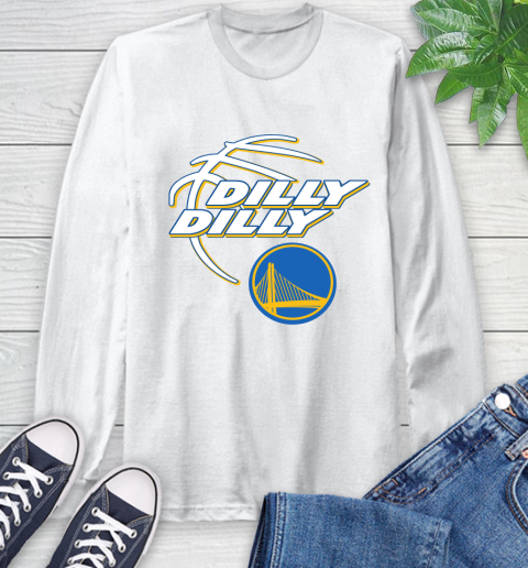 NBA Golden State Warriors Dilly Dilly Basketball Sports Long Sleeve T-Shirt