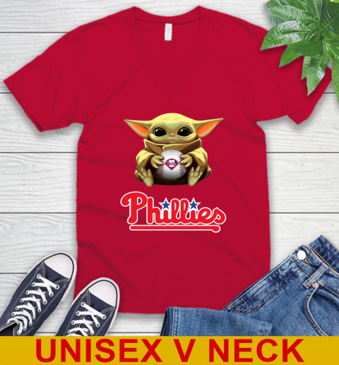 MLB Baseball Philadelphia Phillies Star Wars Baby Yoda Shirt 55