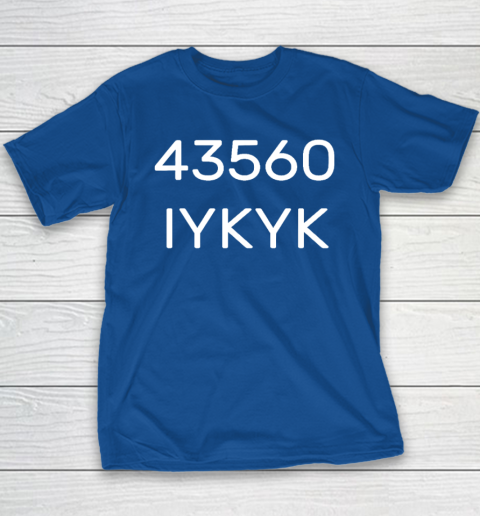 43560 IYKYK Youth T-Shirt 6
