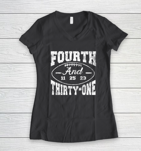 4th And 31 Alabama Fourth And Thirty One Alabama Women's V-Neck T-Shirt 4