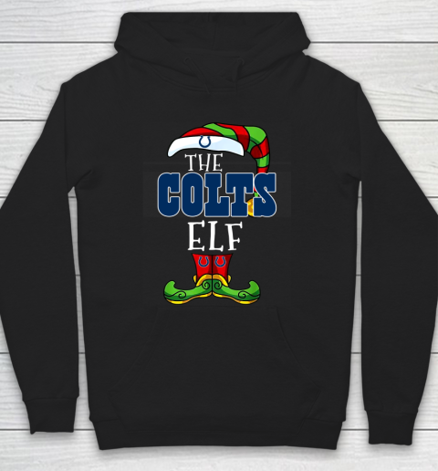 Indianapolis Colts Christmas ELF Funny NFL Hoodie