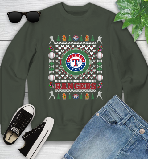 Texas Rangers Merry Christmas MLB Baseball Loyal Fan Ugly Shirt 123
