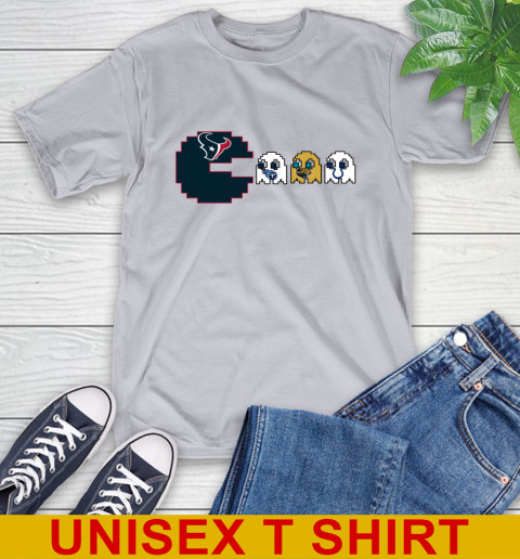 Houston Texans NFL Football Pac Man Champion T-Shirt 6