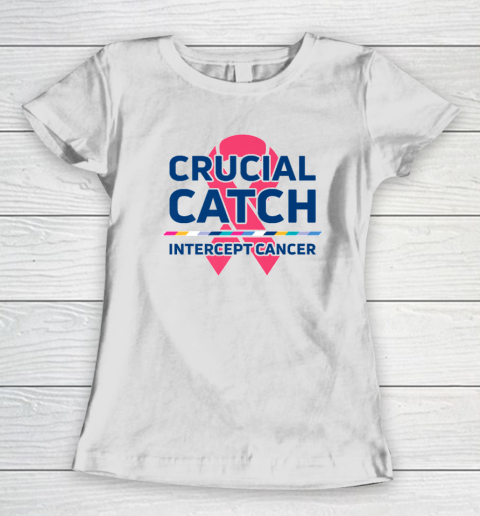 Crucial Catch Intercept Cancer Women's T-Shirt