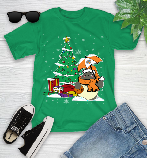 New York Knicks NBA Basketball Cute Tonari No Totoro Christmas Sports Youth T-Shirt 8