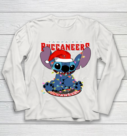 Tampa Bay Buccaneers NFL Football noel stitch Christmas Youth Long Sleeve 8