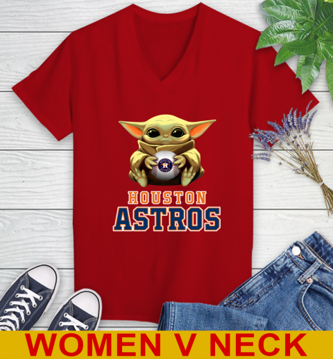 MLB Baseball Houston Astros Star Wars Baby Yoda Shirt 88