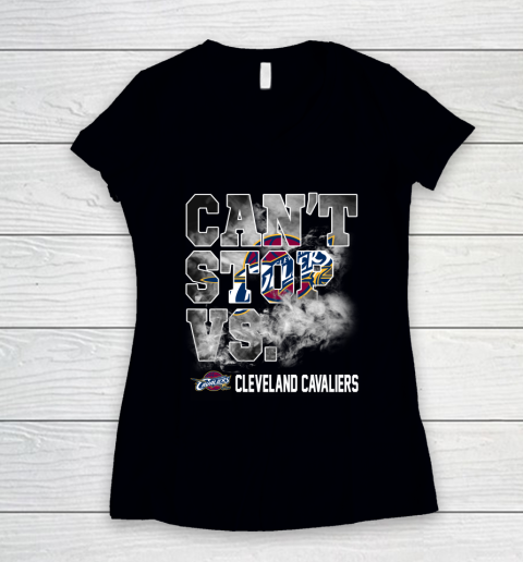NBA Cleveland Cavaliers Basketball Can't Stop Vs Women's V-Neck T-Shirt